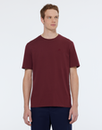 Scotch & Soda Logo T-Shirt | Bordeaux