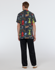 Scotch & Soda Printed Short Sleeve Shirt | Greek Park