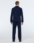 Scotch & Soda Unconstructed Cotton Twill Blazer | Navy