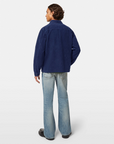 Scotch & Soda Washed Cord Worker Jacket | Navy
