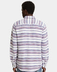 Scotch & Soda Basket Weave Gradient Stripe Shirt | Multi Stripe