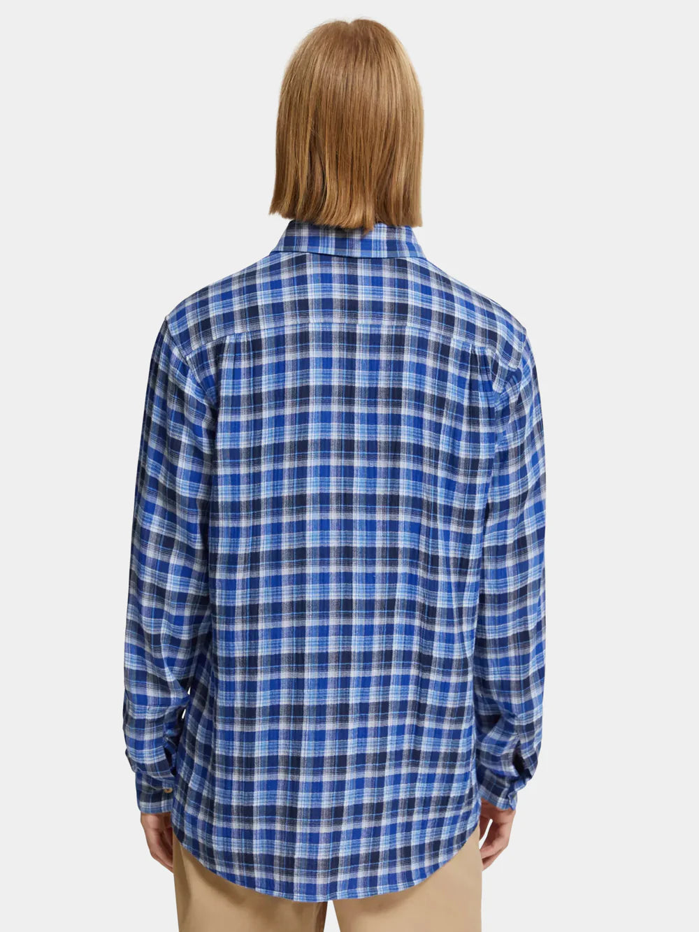 Scotch & Soda Double-faced Check Shirt | Blue Check – LIFE FOR MEN
