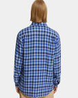 Scotch & Soda Double-faced Check Shirt | Blue Check