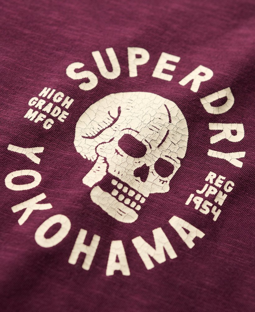 Superdry Lo-Fi Biker Graphic T-Shirt | Fig