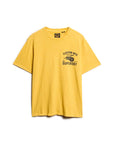 Superdry Lo-Fi Biker Graphic T-Shirt | Pigment Gold