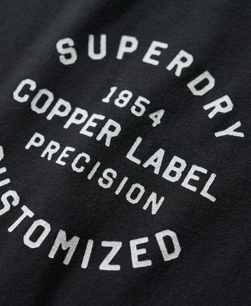 Superdry Copper Label Chest Graphic T-Shirt | Jet Black