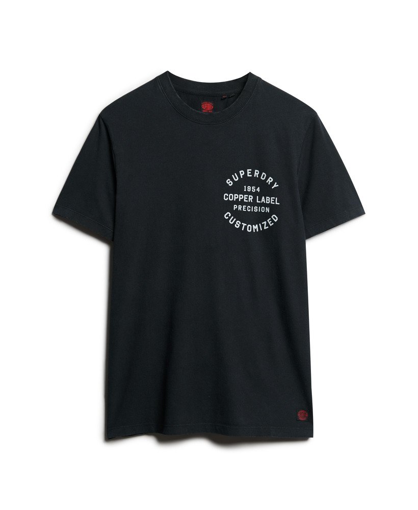 Superdry Copper Label Chest Graphic T-Shirt | Jet Black
