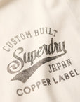 Superdry Copper Label Chest Graphic T-Shirt | Rice White