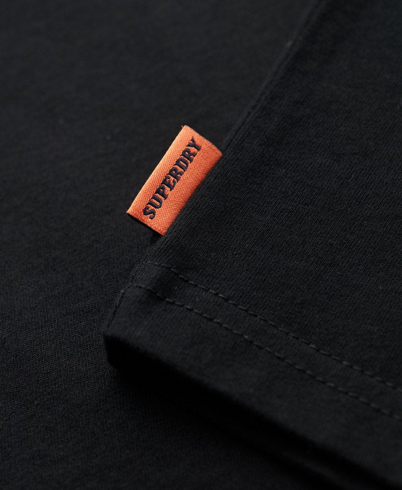 Superdry Essential Logo Long Sleeve T-Shirt | Black