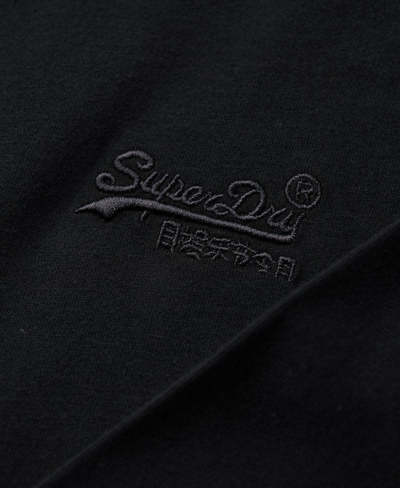 Superdry Essential Logo Long Sleeve T-Shirt | Black