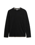 Superdry Essential Logo Long Sleeve T-Shirt | Black