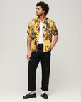 Superdry Resort Short Sleeve Shirt | Gold