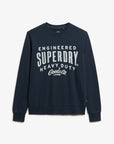 Superdry Machined Goods Crew | Eclipse Navy
