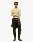 Superdry Merchant Long Sleeve Henley | Heritage Oat Grindle