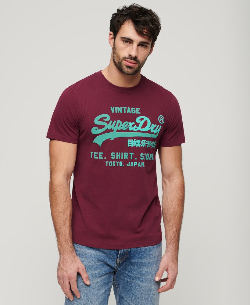 Superdry Neon VL Tee | Berry