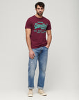 Superdry Neon VL Tee | Berry