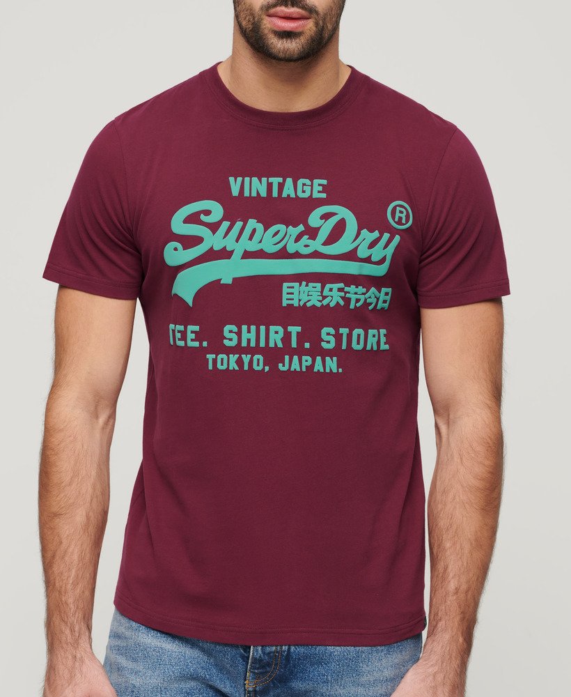Superdry Neon VL Tee | Berry
