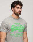 Superdry Neon VL Tee | Grey