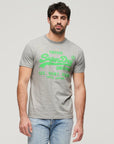 Superdry Neon VL Tee | Grey