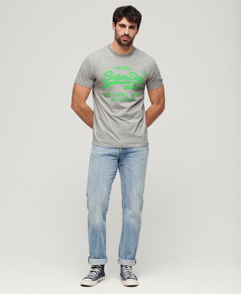 Superdry Neon VL Tee | Grey