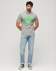 Superdry Neon VL Tee | Grey