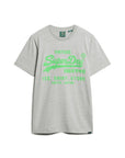 Superdry Neon VL Tee | Grey