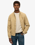 Superdry Nylon Harrington Jacket | Canyon Beige