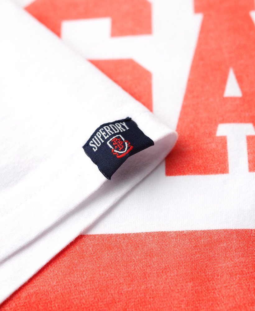 Superdry Osaka Graphic NR Tee | Optic White