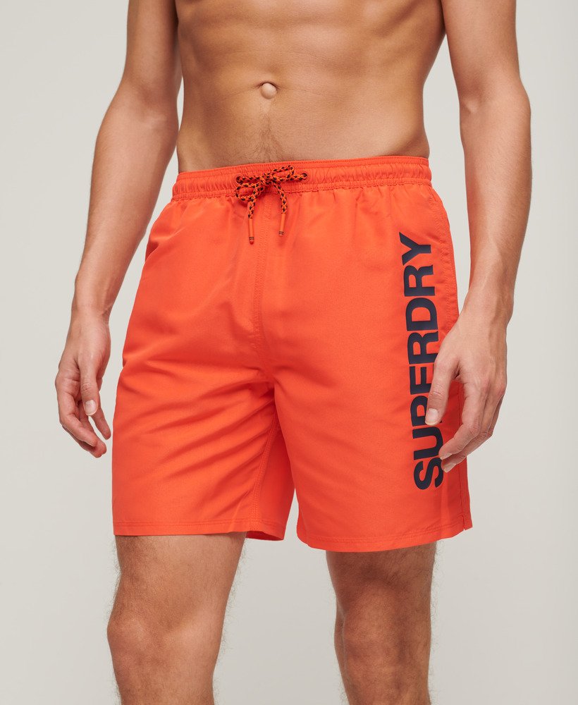 Superdry Graphic Swim Shorts Cherry LIFE FOR MEN