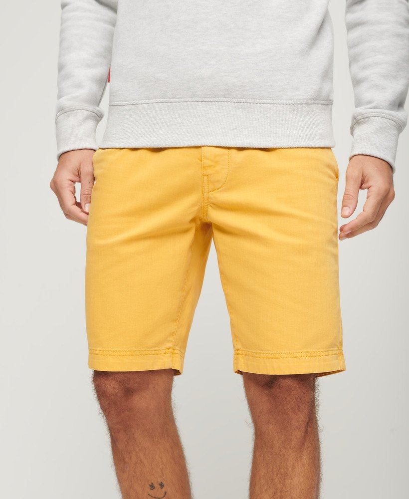Superdry officer slim shorts on sale