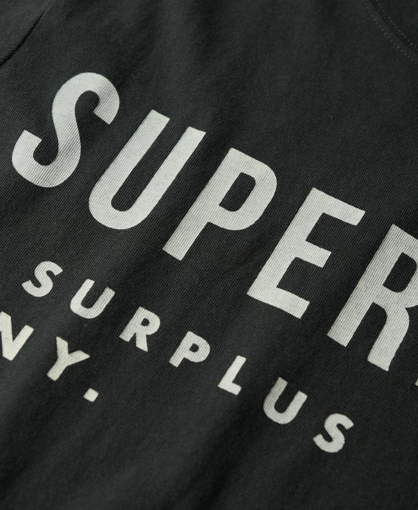 Superdry Surplus Graphic T-Shirt | Washed Black