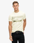 Superdry Surplus Graphic T-Shirt | Off White
