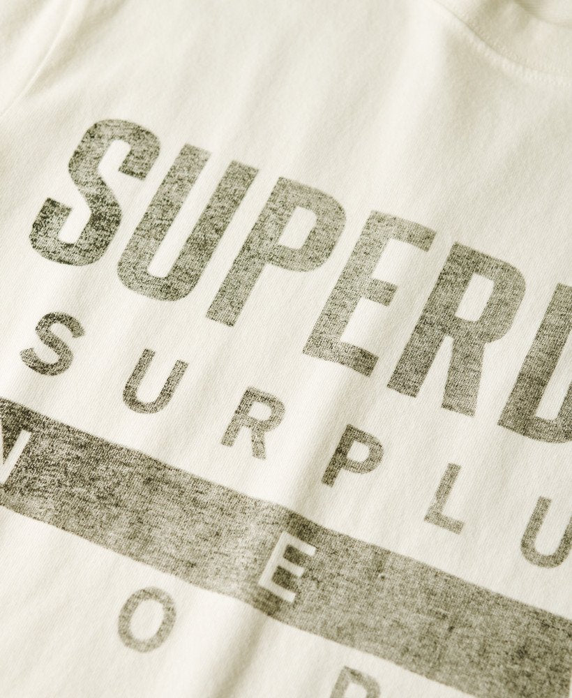 Superdry Surplus Graphic T-Shirt | Off White