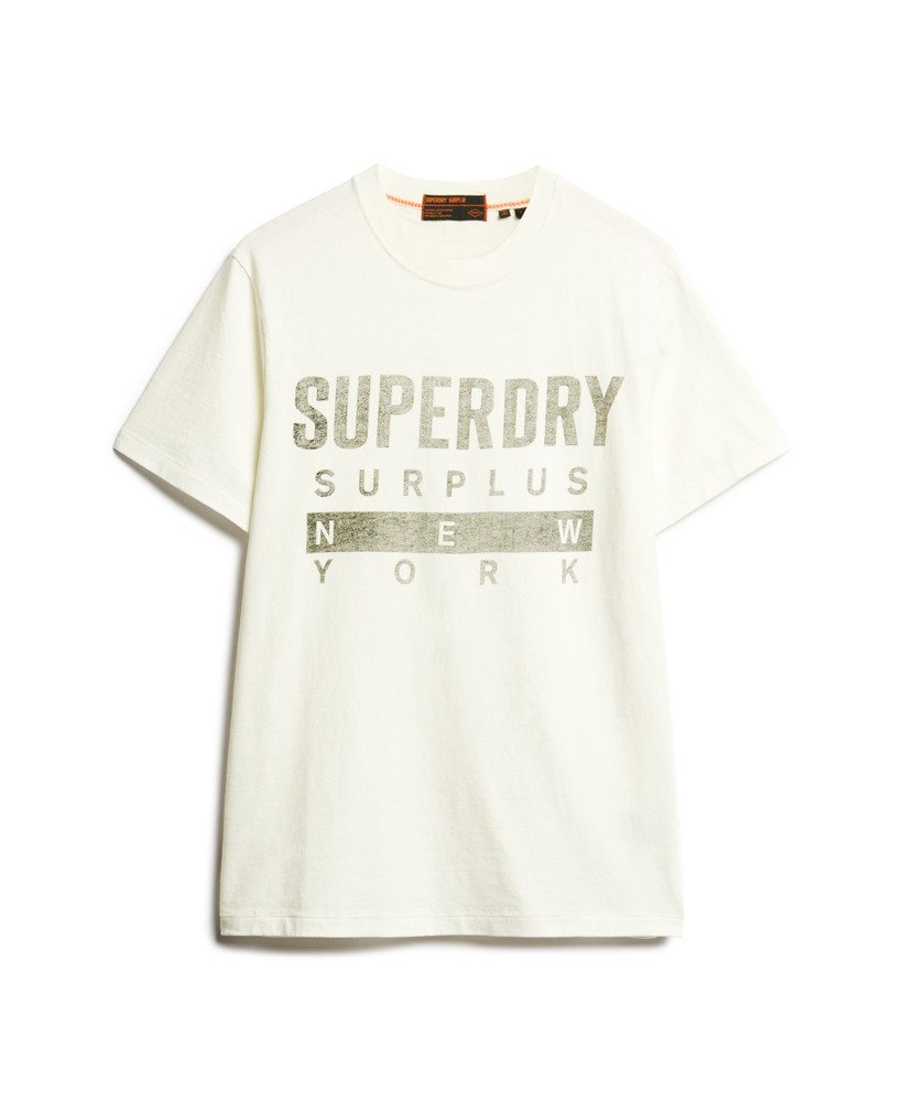 Superdry Surplus Graphic T-Shirt | Off White