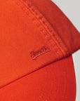 Superdry Vintage Embroidered Cap | Orange