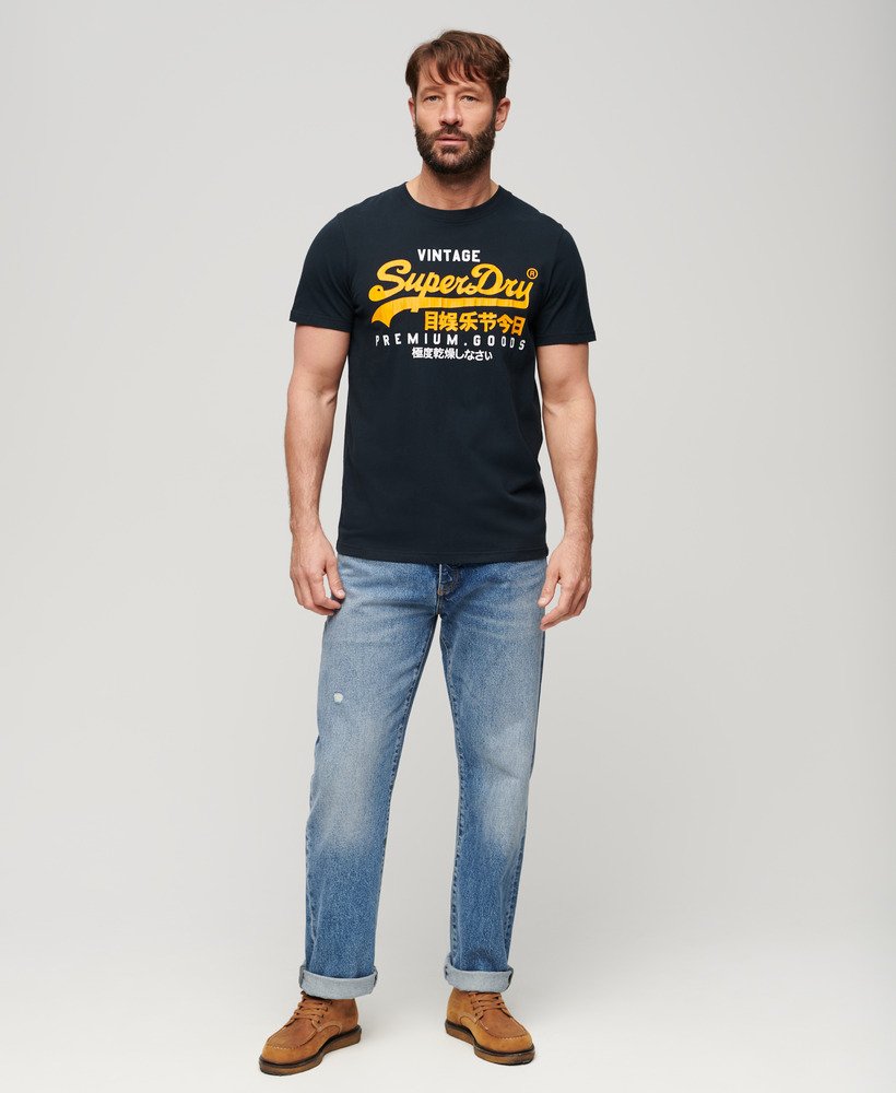 Superdry VL Duo Tee | Navy