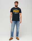 Superdry VL Duo Tee | Navy