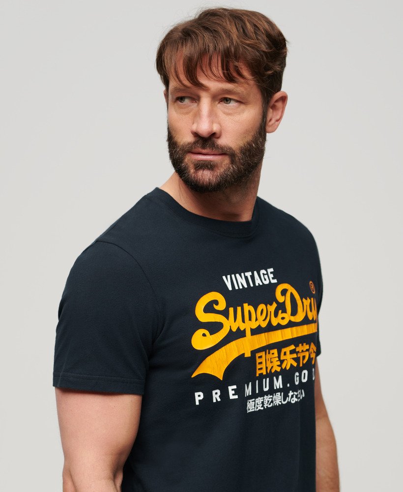 Superdry VL Duo Tee | Navy