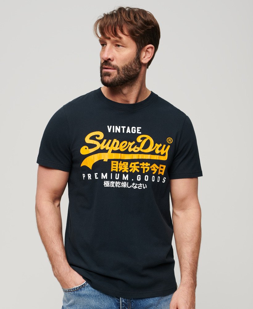 Superdry VL Duo Tee | Navy