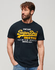 Superdry VL Duo Tee | Navy