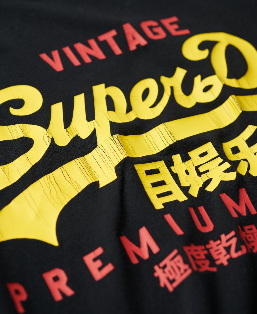 Superdry VL Duo Tee | Black