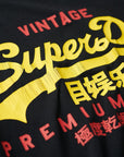 Superdry VL Duo Tee | Black