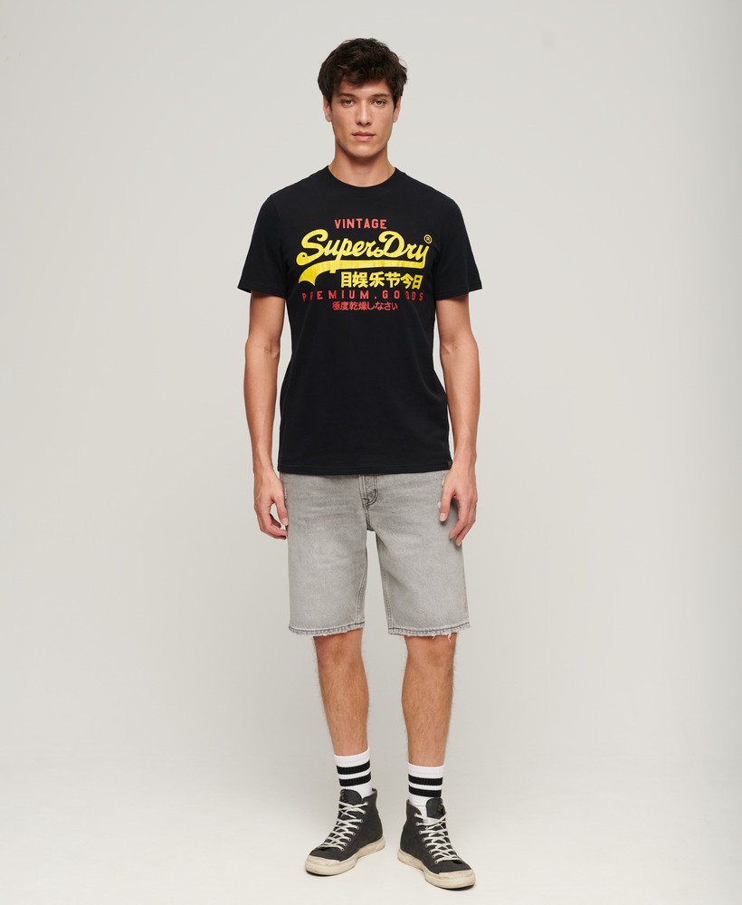 Superdry VL Duo Tee | Black
