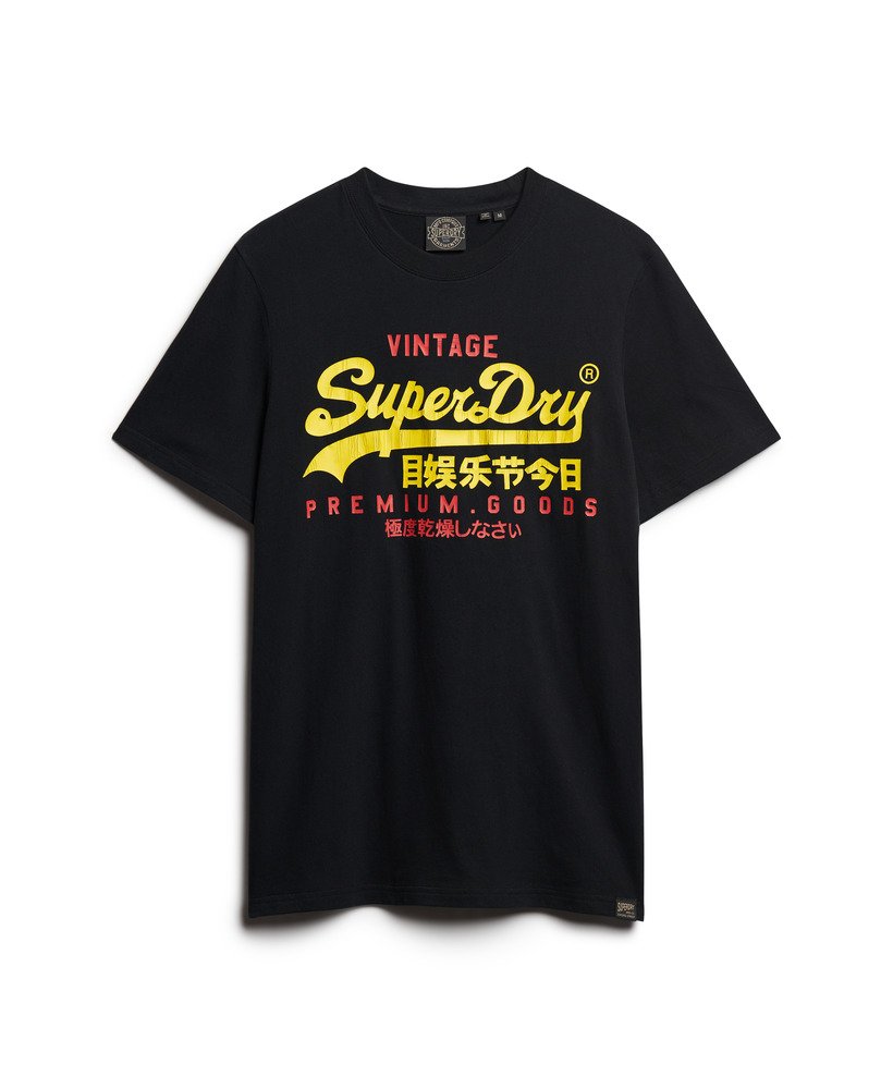 Superdry VL Duo Tee | Black