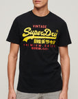 Superdry VL Duo Tee | Black