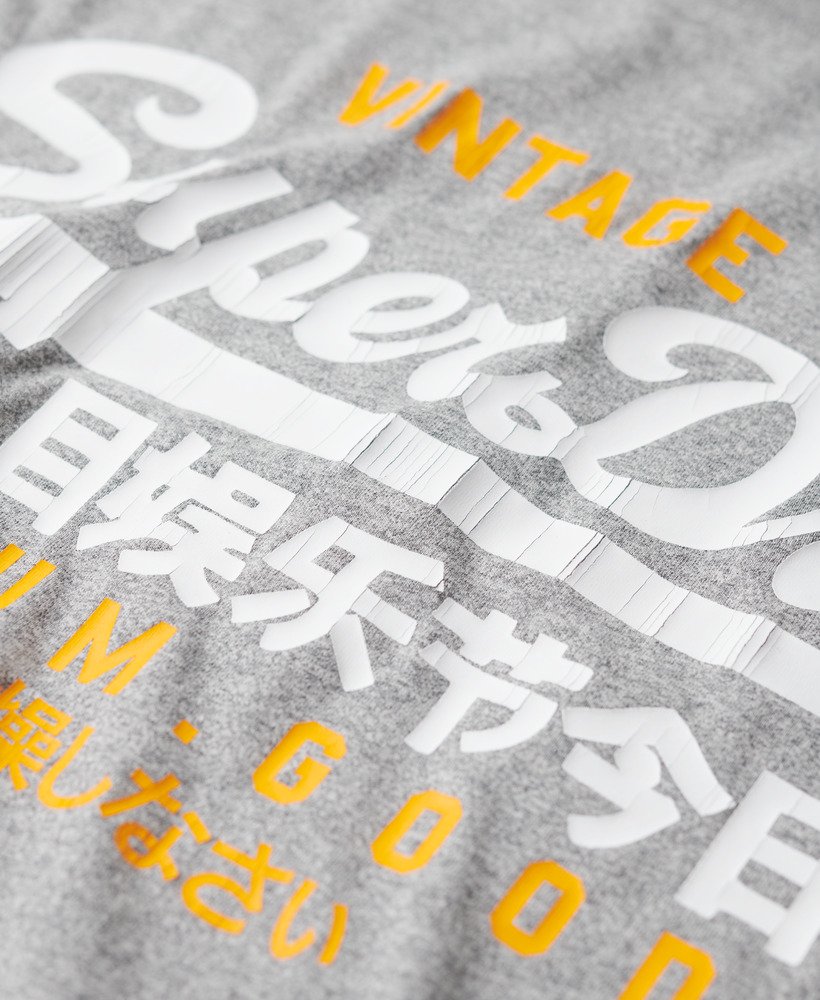 Superdry VL Duo Tee | Light Grey