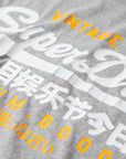 Superdry VL Duo Tee | Light Grey