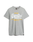 Superdry VL Duo Tee | Light Grey