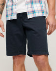 Superdry Officer Chino Shorts | Navy