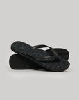 Superdry Vintage Vegan Flip Flops | Black
